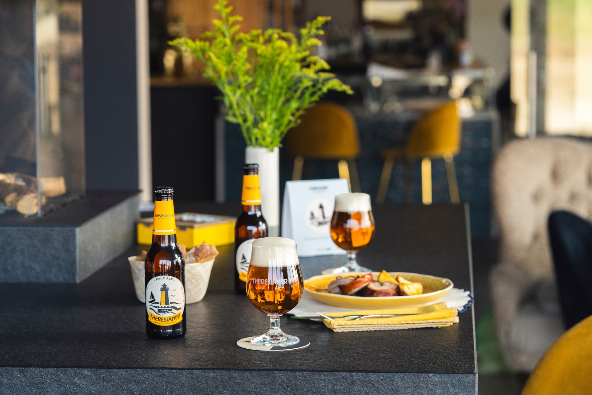 Theresianer Pale Ale con Pancia di Maialino