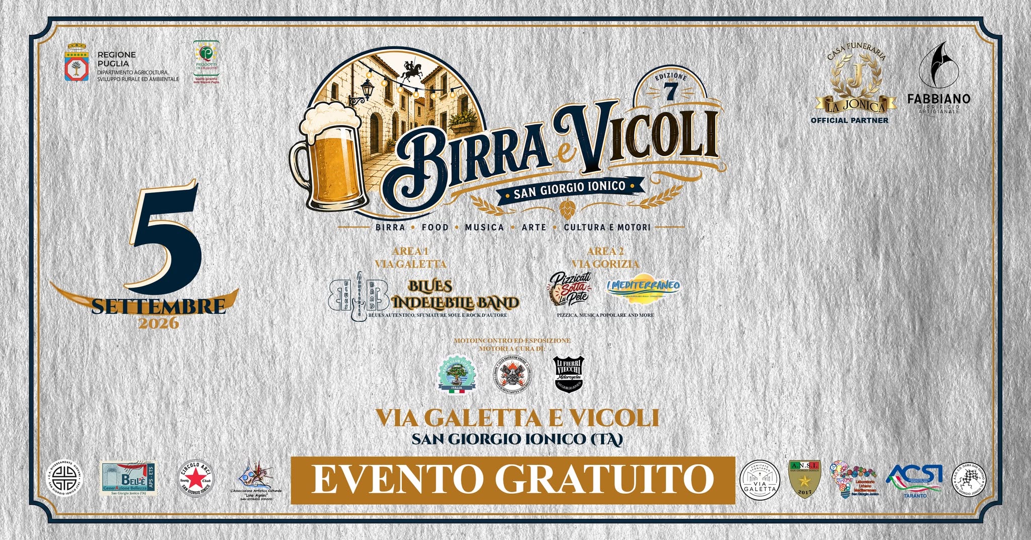 BIRRA E VICOLI 2026 – VII EDIZIONE