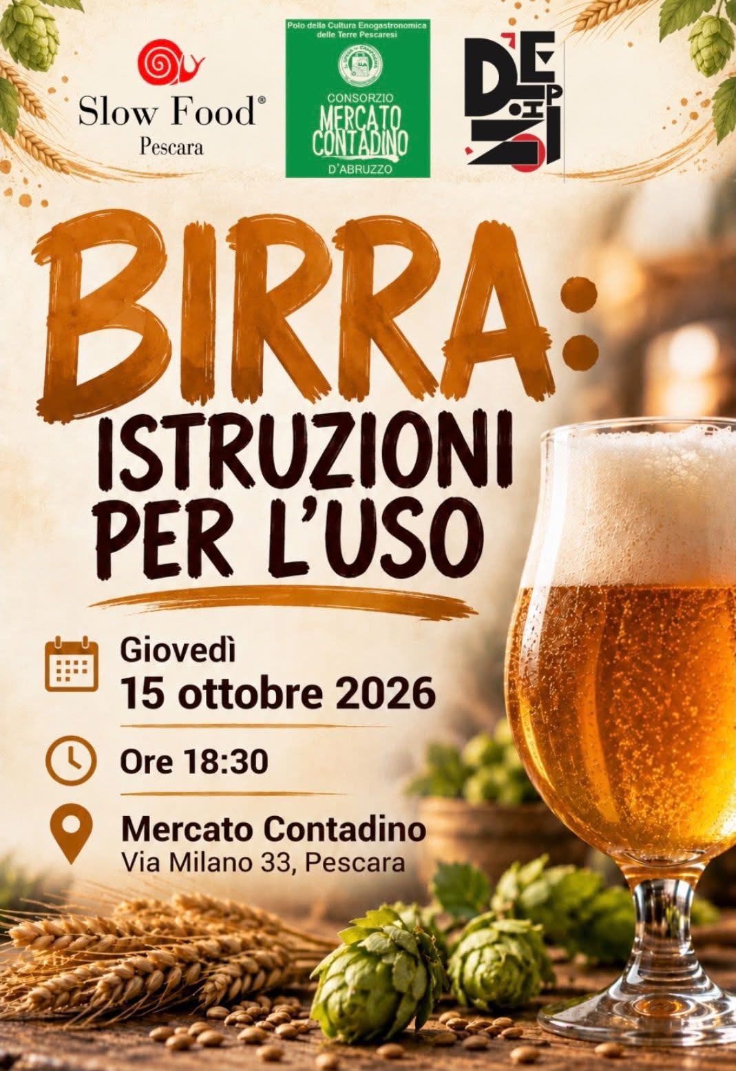BIRRA: ISTRUZIONI PER L’USO