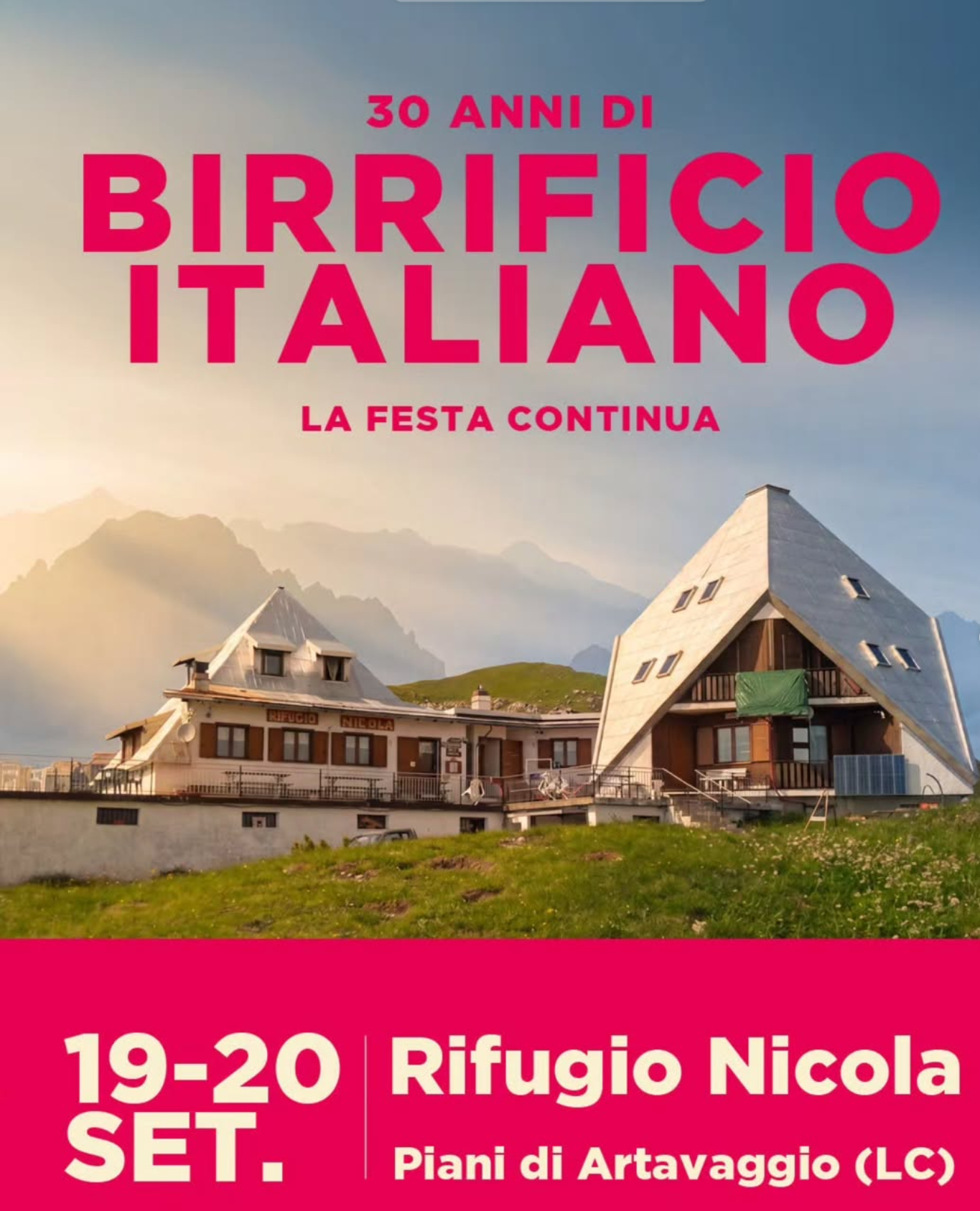 Birrificio Italiano  e LA FESTA CONTINUA!