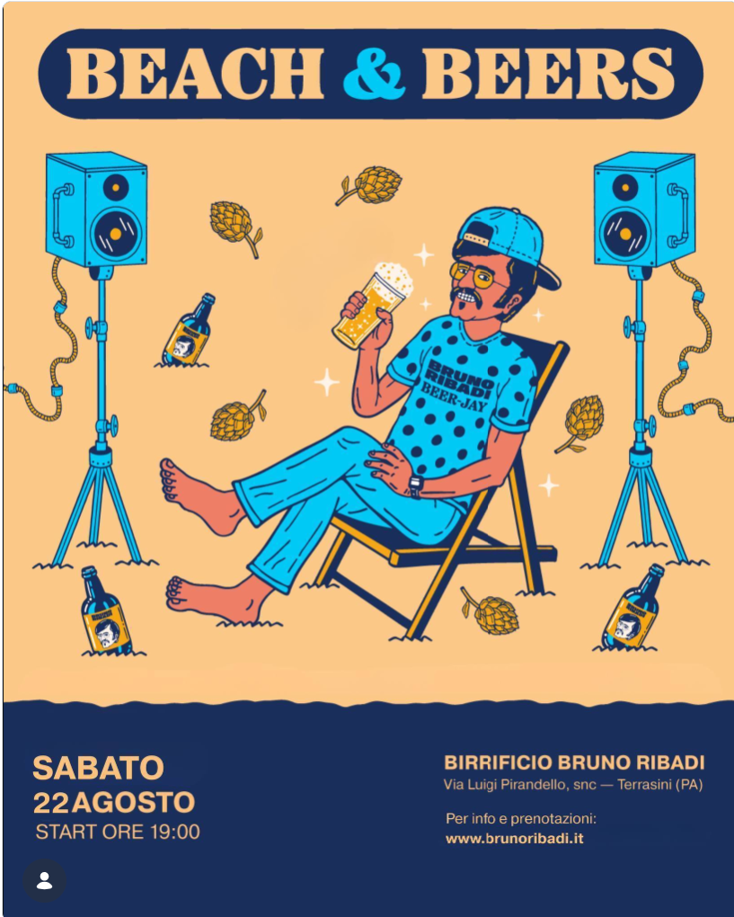 🏖️ 𝗕𝗘𝗔𝗖𝗛 & 𝗕𝗘𝗘𝗥𝗦 🍺 a Terrasini in provincia di Palermo