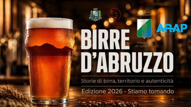 Birre d'Abruzzo 2026: Dal 13 al 15 novembre a Pescara torna la vetrina della birra artigianale regionale