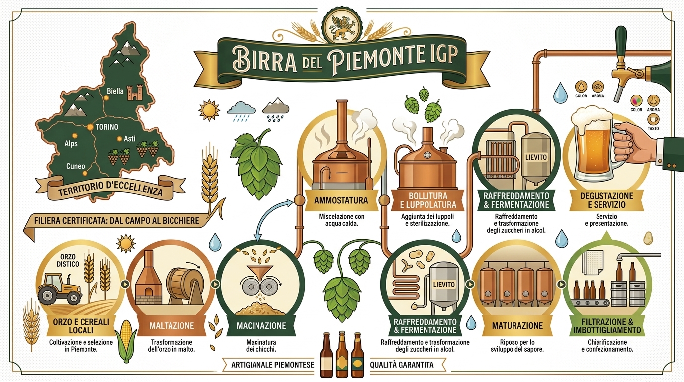 Una birra territoriale oltre i soliti stili: nasce il disciplinare per la "Piemonte IGP"