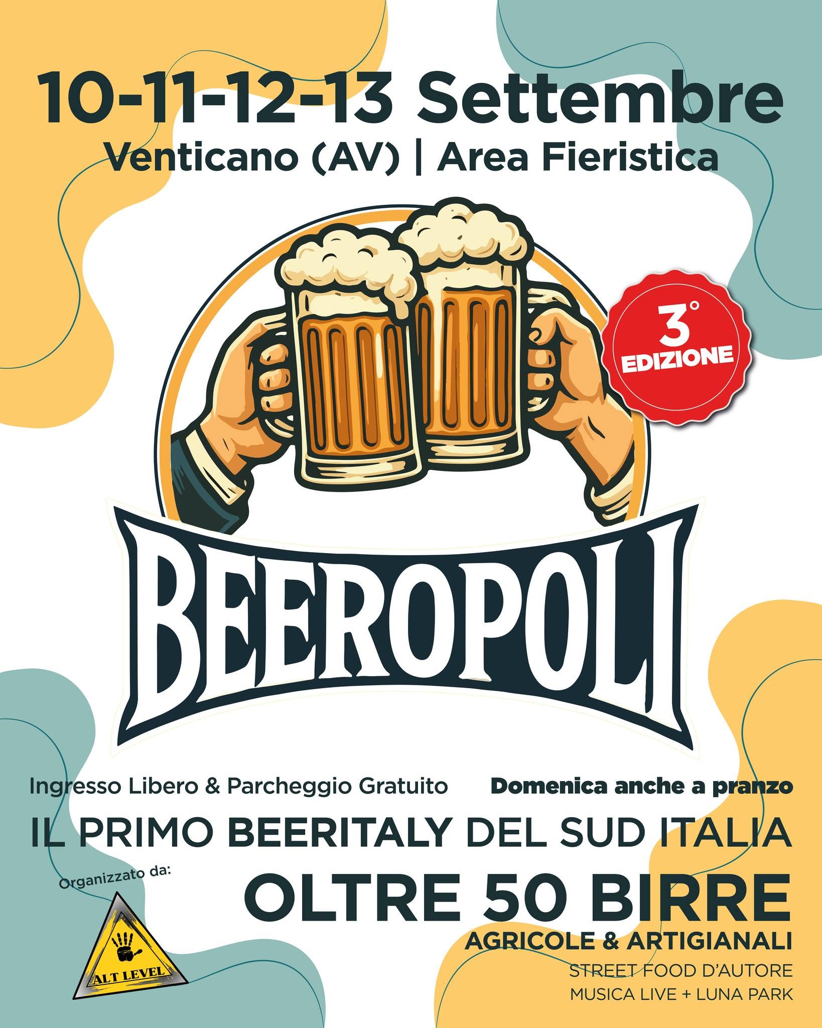 🍻 Beeropoli ti aspetta a Venticano (AV)! Oltre 50 birre, musica e novità
