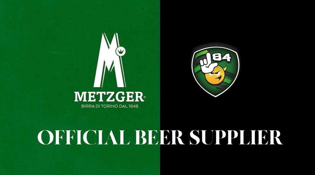 Metzger 1848 è il nuovo Official Beer Supplier di L84 Torino, i Campioni d'Italia del Futsal