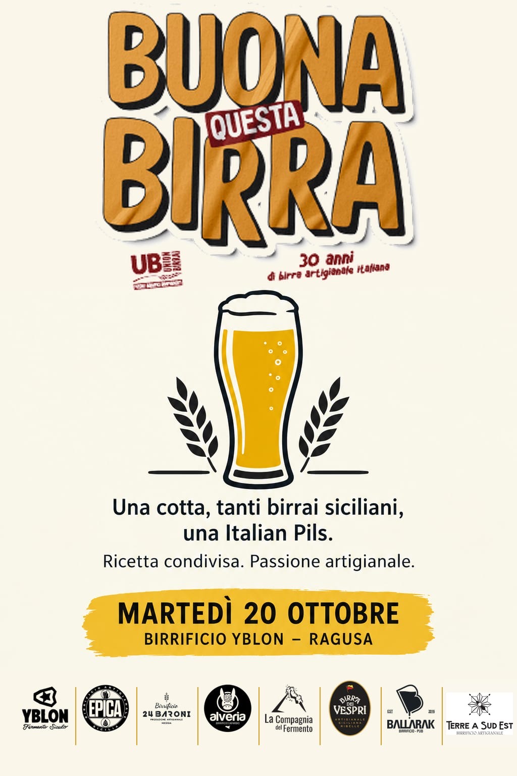 Sicilia: Otto birrifici insieme per “Buona questa Birra!”