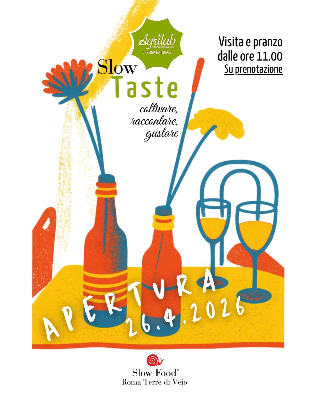 Slow Taste: coltivare, raccontare, gustare