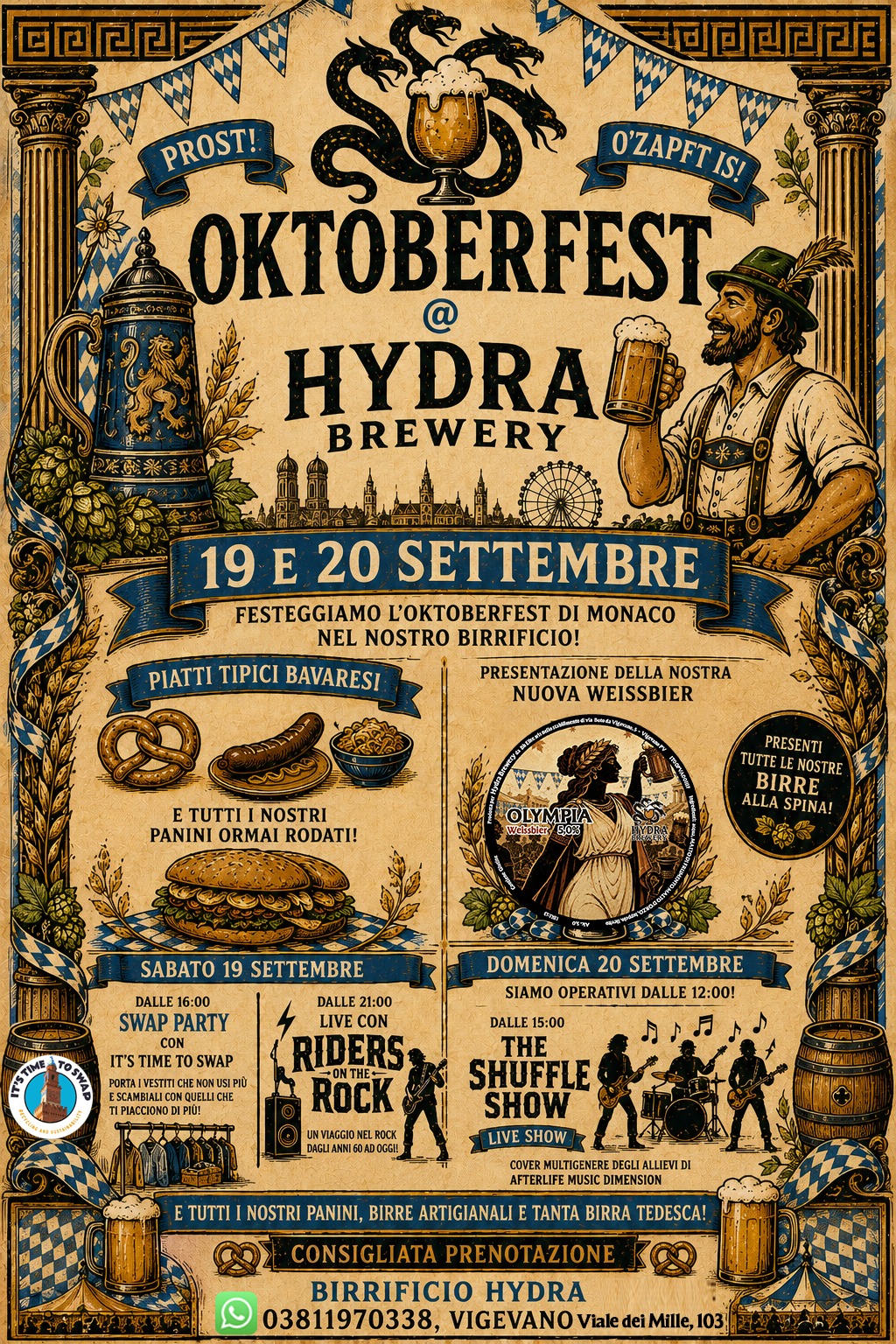 OKTOBERFEST @ BIRRIFICIO HYDRA