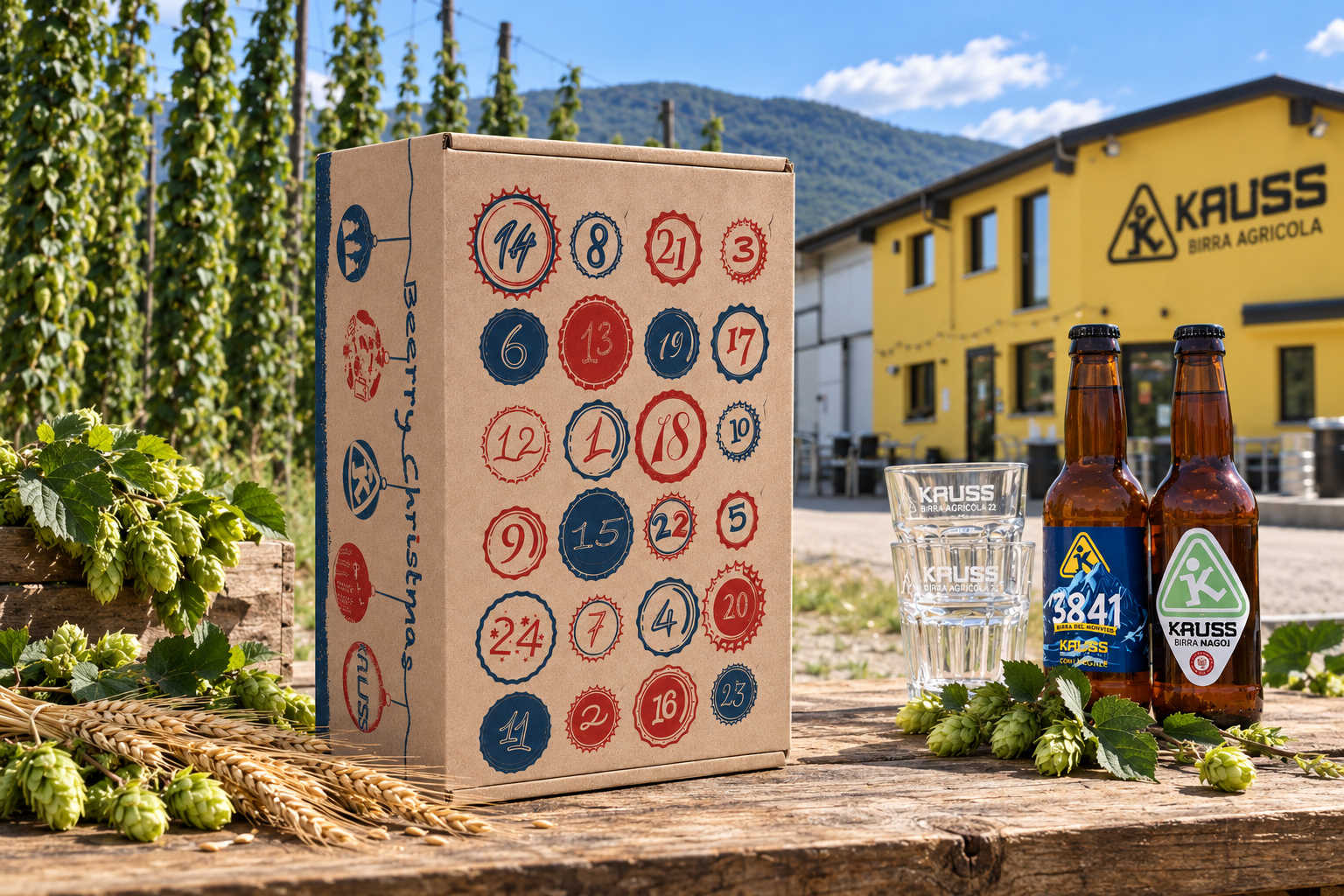 Il Calendario dell’Avvento Kauss cresce e porta sotto i riflettori la birra agricola italiana