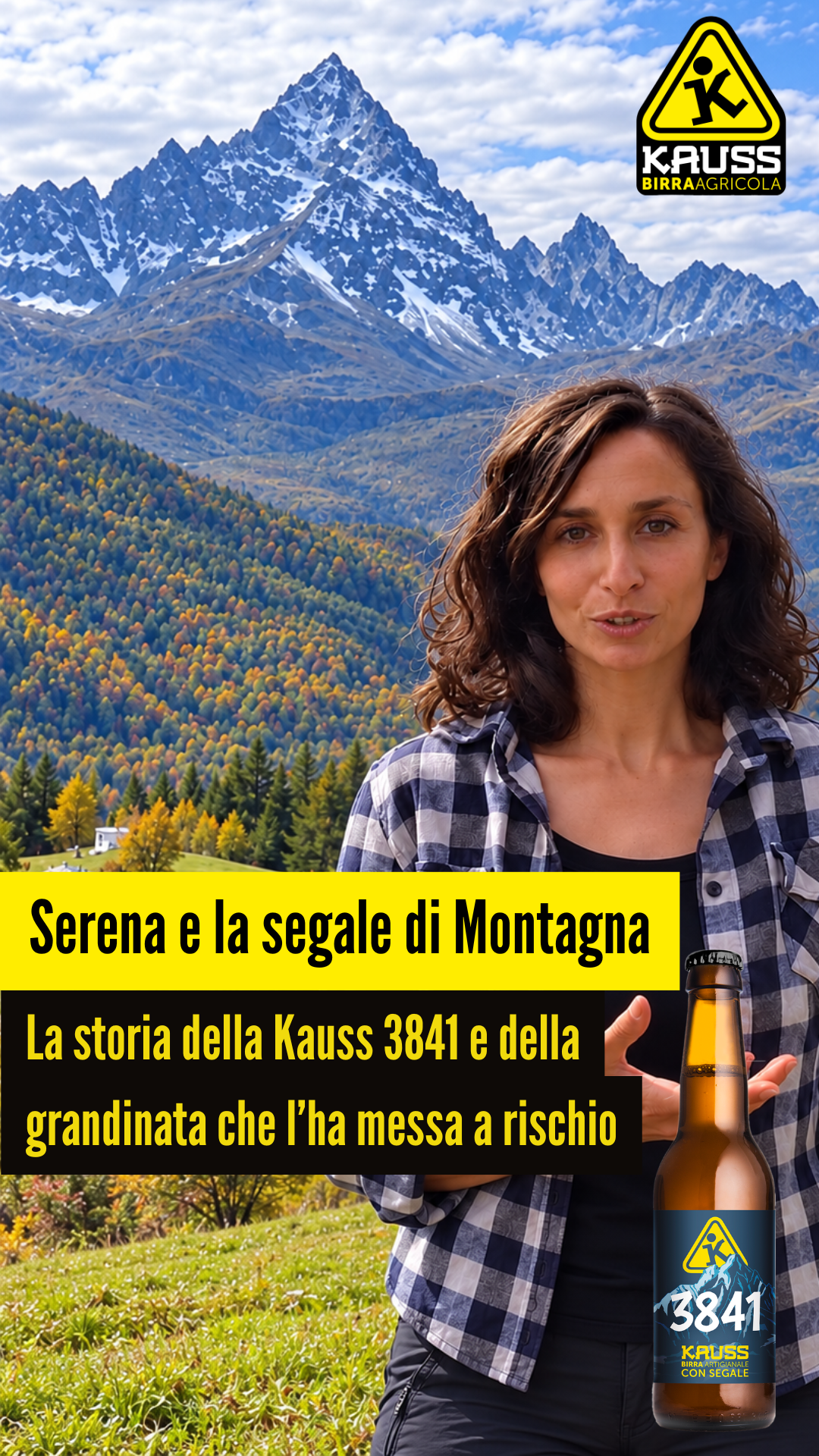 Serena e la segale di montagna, copertina della videointervista