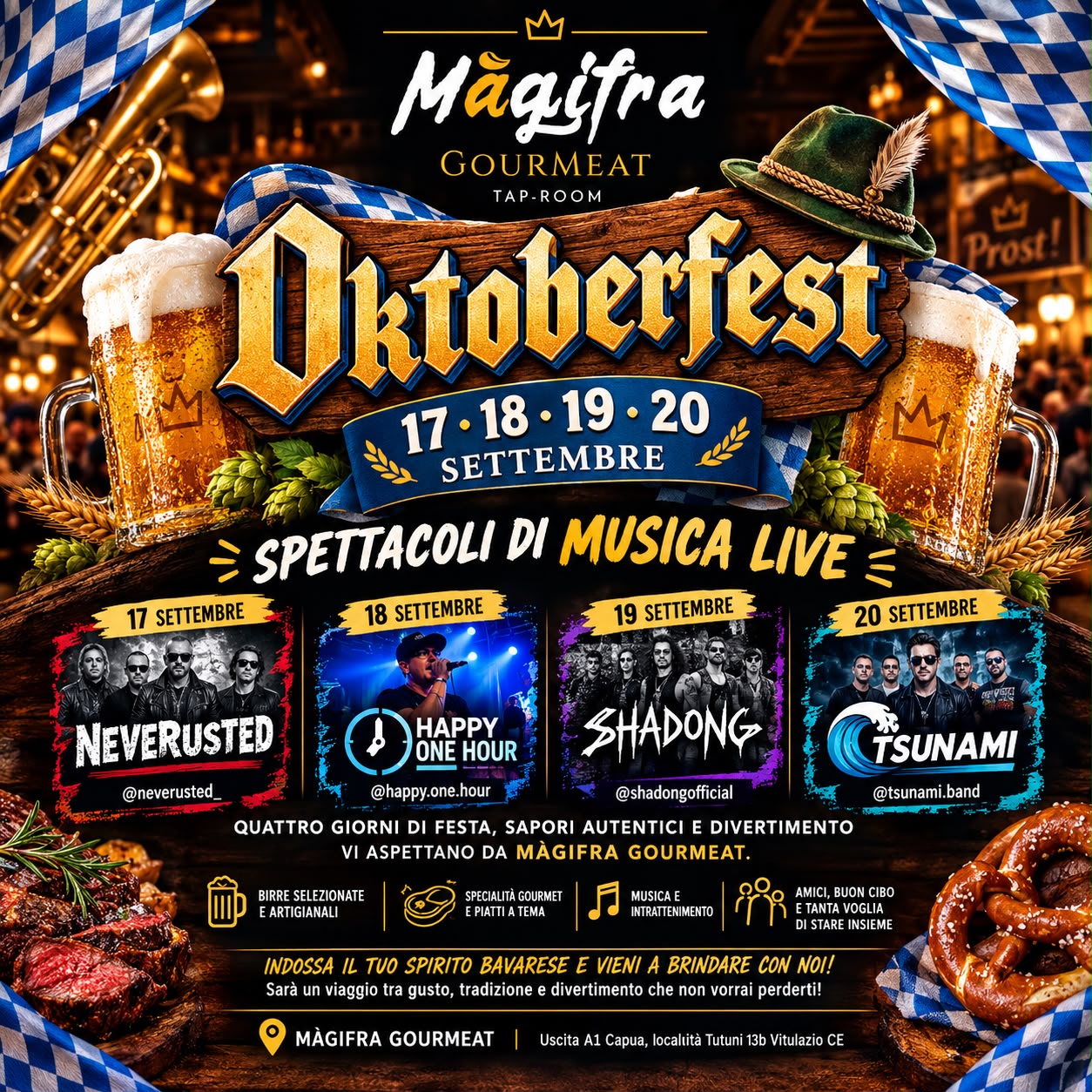 ARRIVA L’OKTOBERFEST DI MÀGIFRA GOURMEAT!