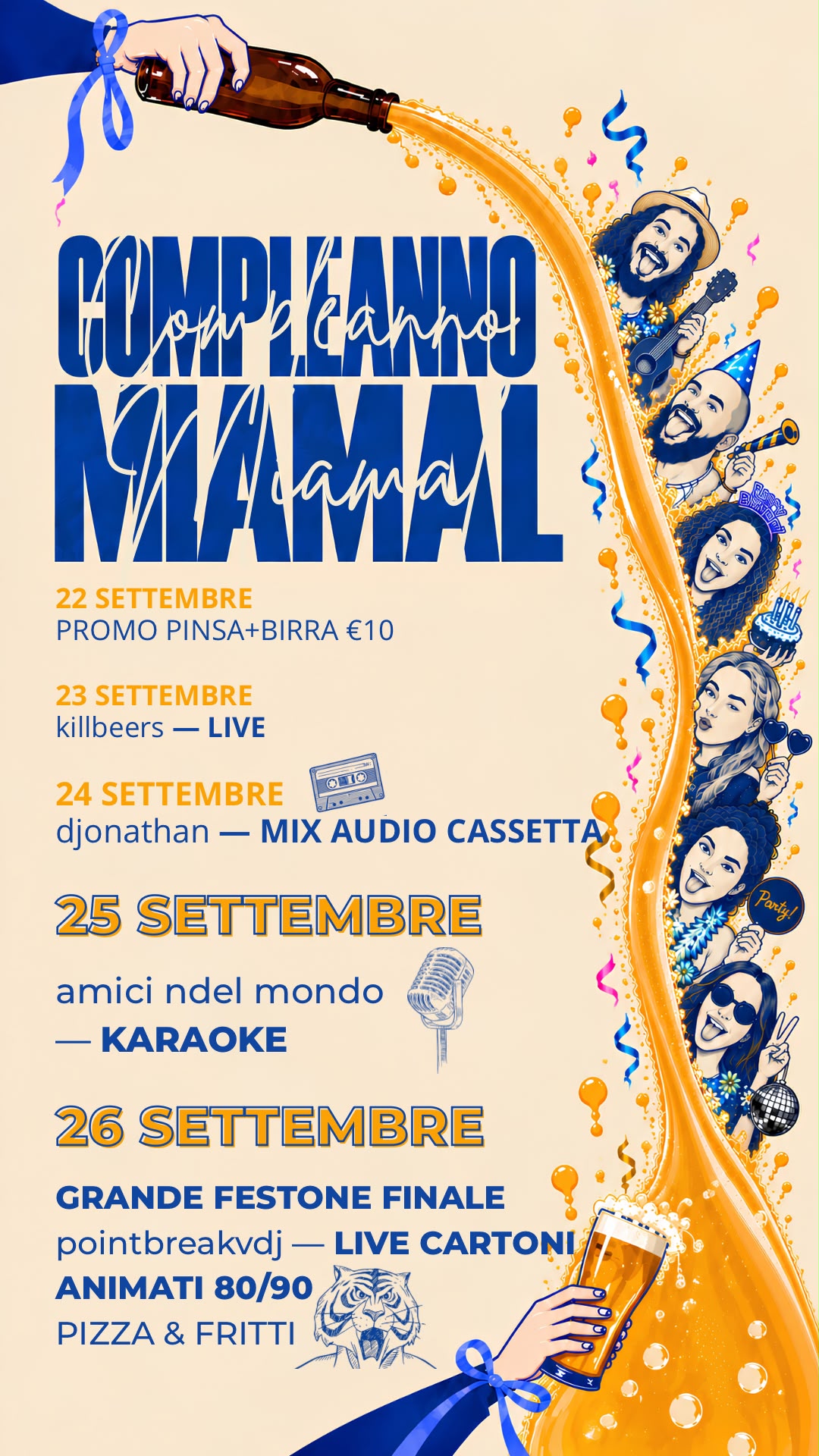 Festa di compleanno BIRRIFICIO MIAMAL