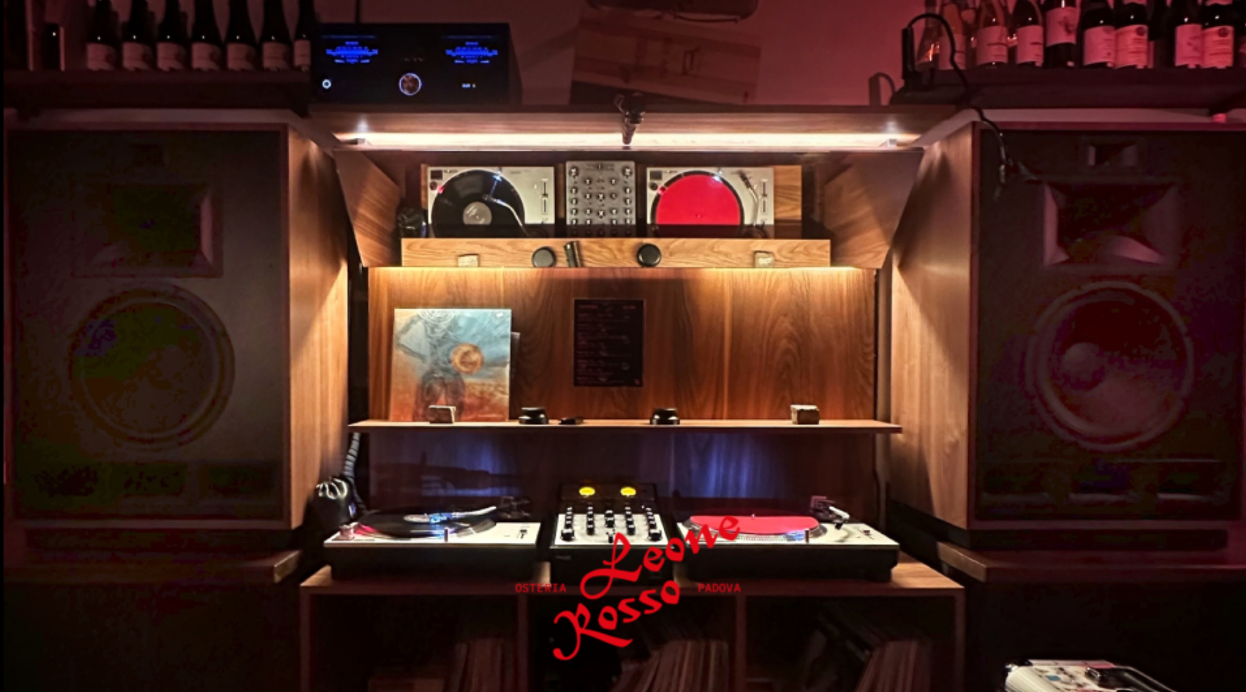 Leone Rosso - Hi-Fi Listening Osteria