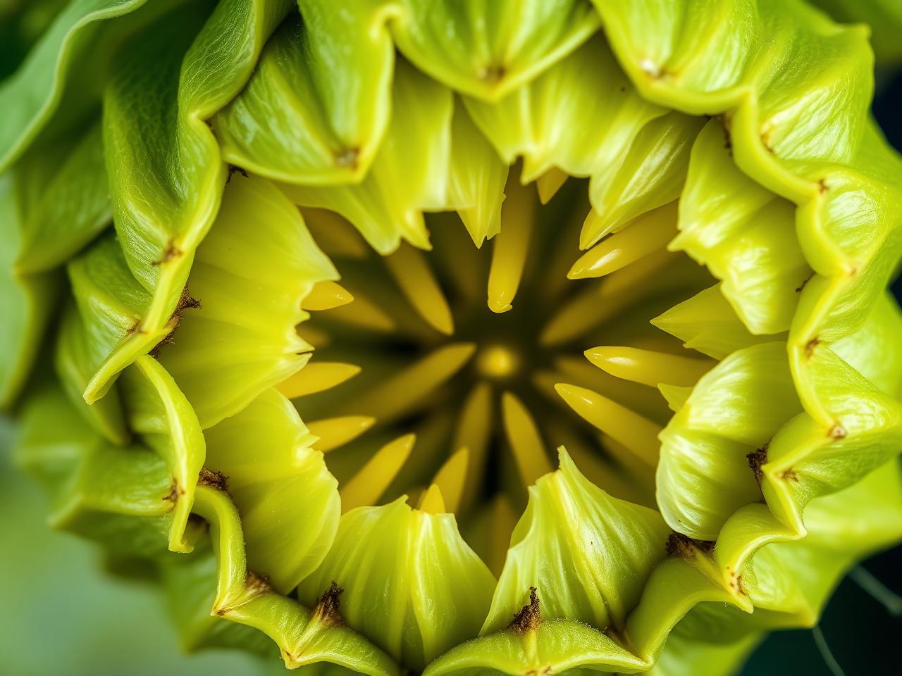 Macro di ghiandole di lupulina